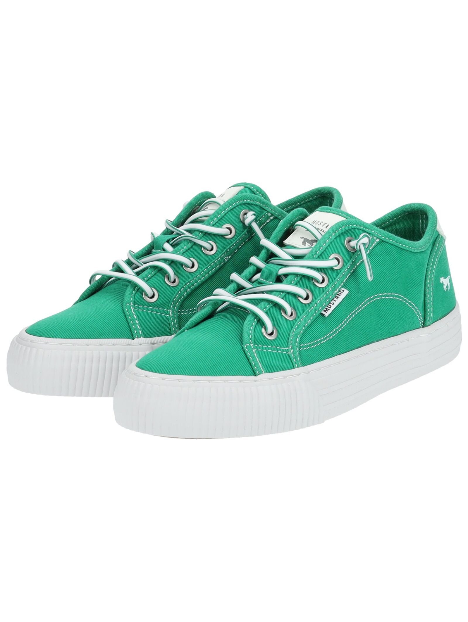 MUSTANG Sneaker Lederimitat/Textil . Sneaker (1-tlg)