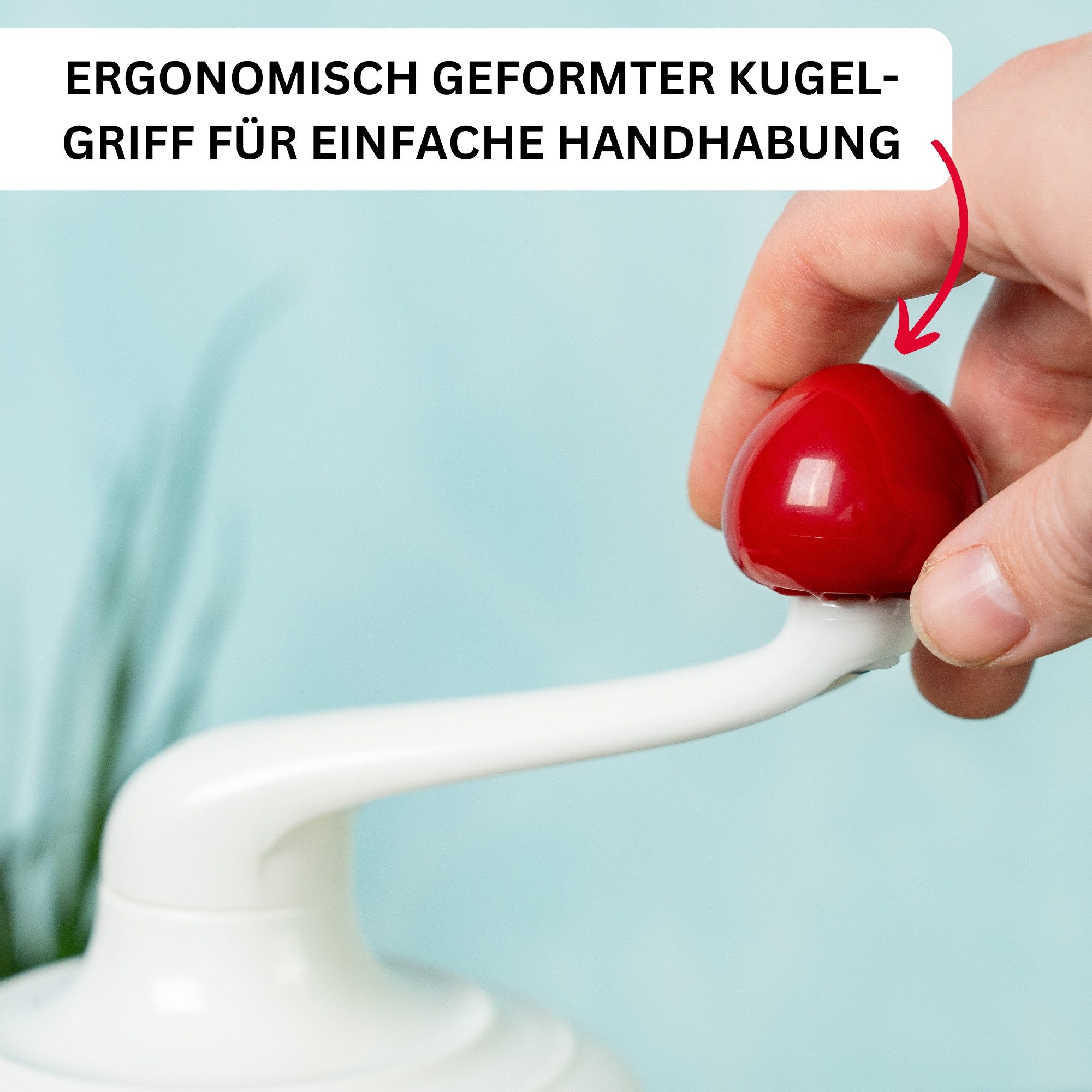 WESTMARK Rührquirl Ohne Strom, Füllvolumen: 1 l, Kunststoff, Rührblitz
