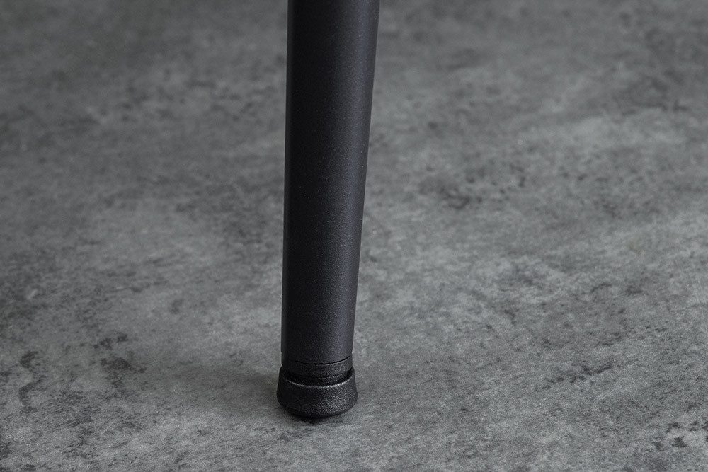 riess-ambiente Esstisch APARTMENT 120cm natur - Wildeiche, Metallgestell, Modern, 4 Personen (Einzelartikel, 1-St), Kompakter Wohntisch - ideal für Küche, Essbereich und Wohnzimmer