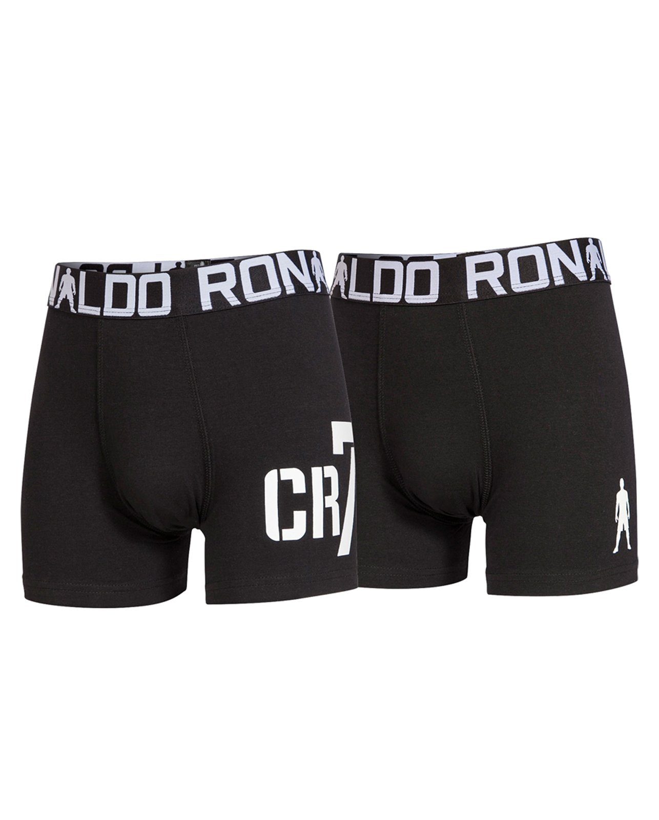 CR7 Boxershorts 4er Pack Boy Pants (Sparpack, 4er-Pack) Schwarz