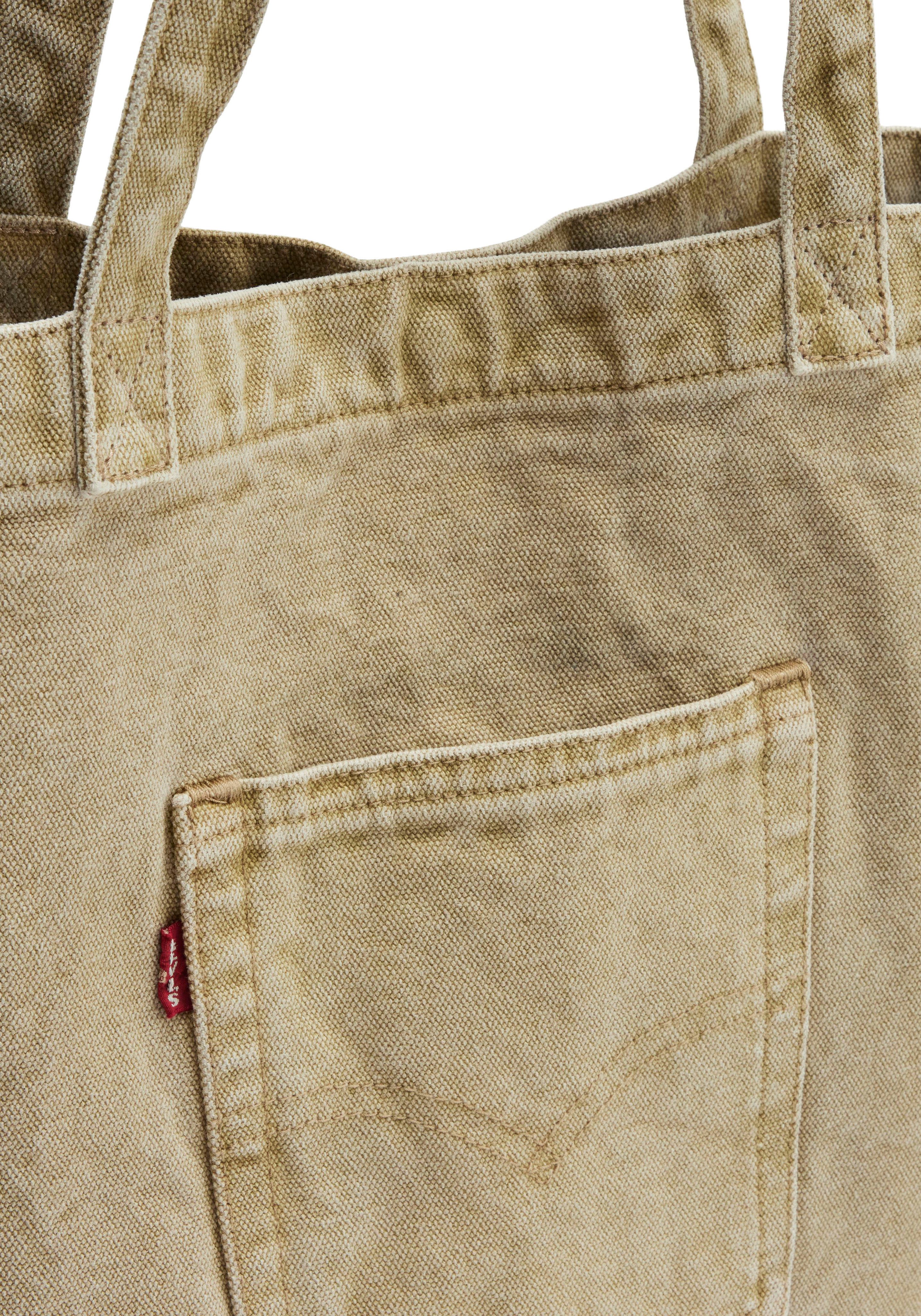 Levi's® Beuteltasche LEVI®S TOTE, aus Denim, mit Außentasche