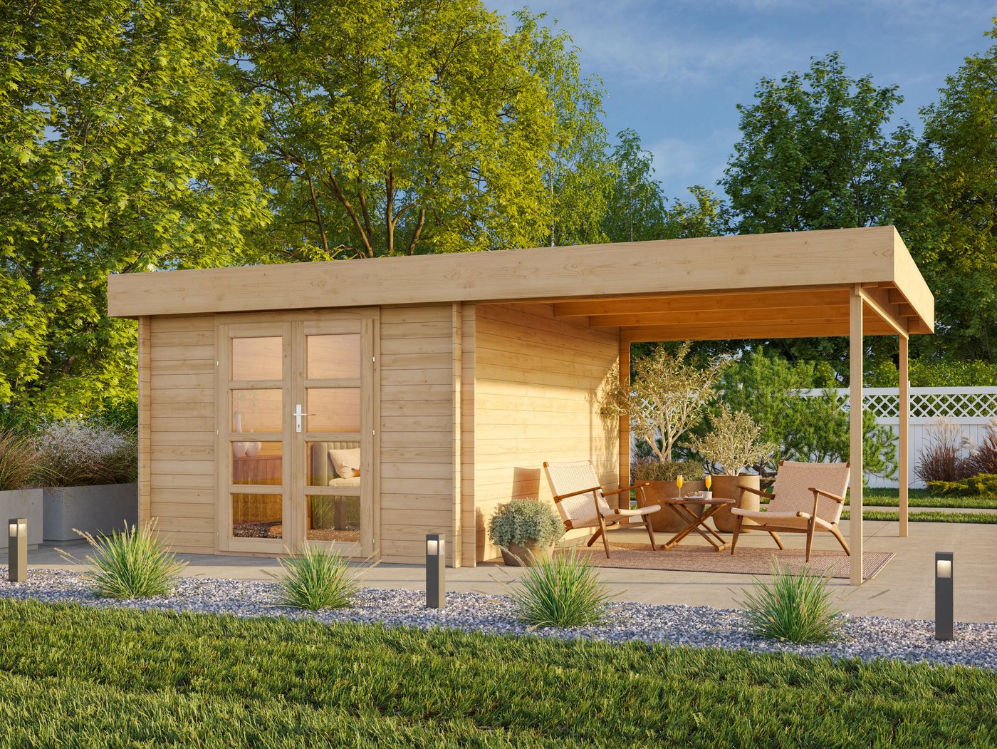 Fjordholz Gartenhaus Felix 28