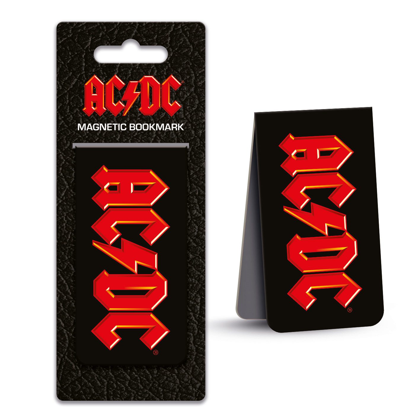 Magnet AC/DC - Logo - magnetisches Lesezeichen