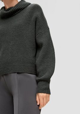 s.Oliver Strickpullover mit überschnittenen Schultern