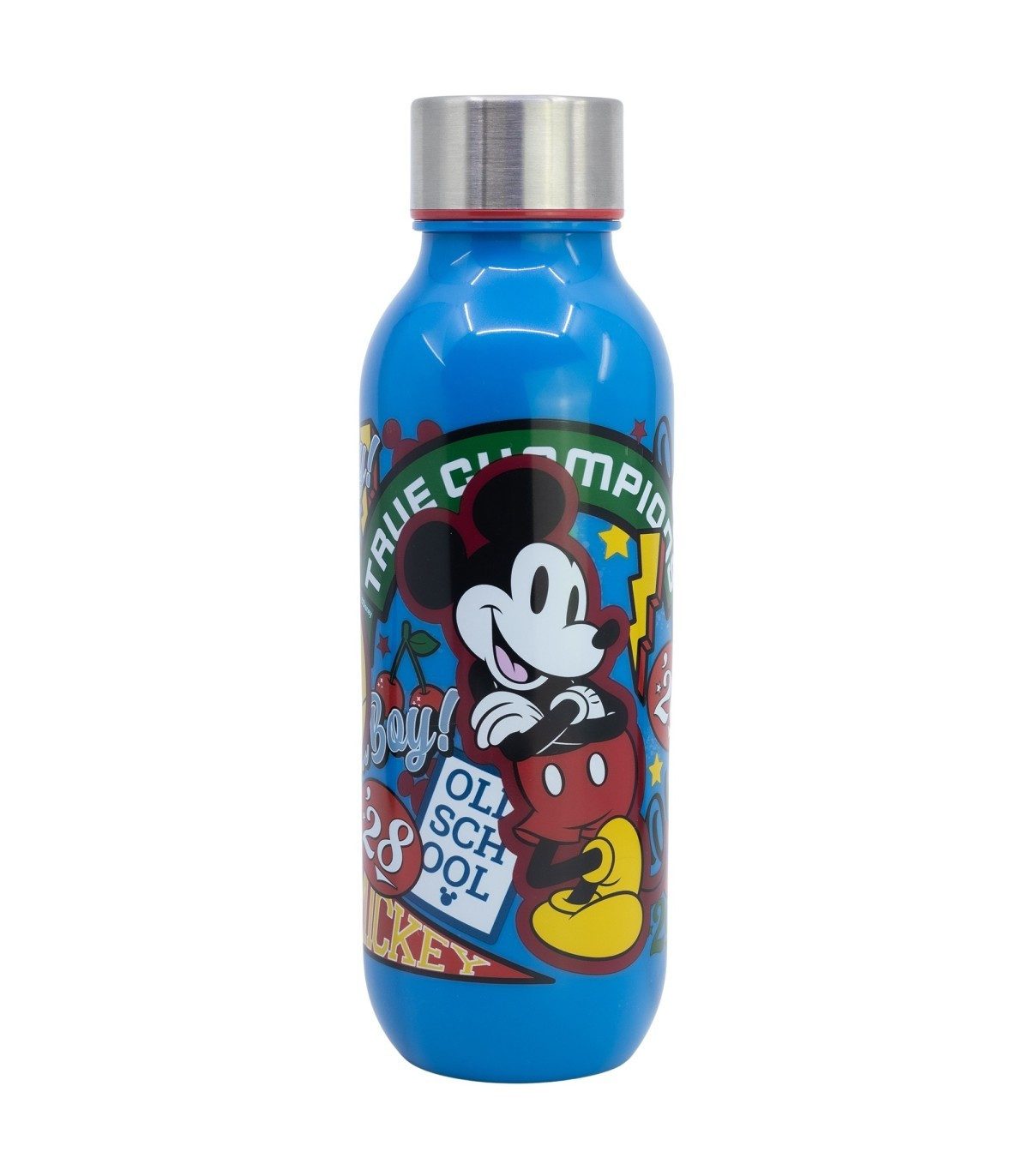 Disney Mickey Mouse Trinkflasche Discovery 640 ml Kinder Wasserflasche mit Schraubdeckel