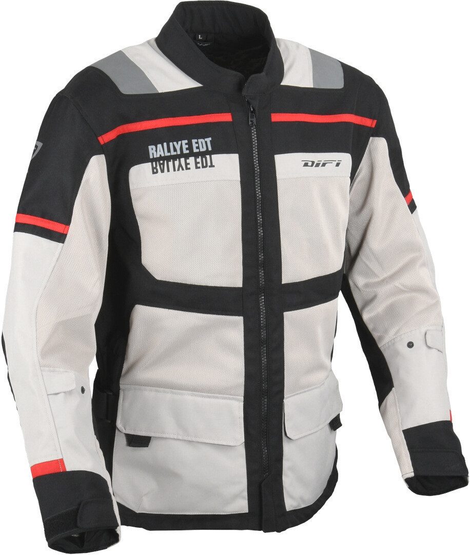 DIFI Motorradjacke Kalahari Air Motorrad Textiljacke protektoren reißverschluss