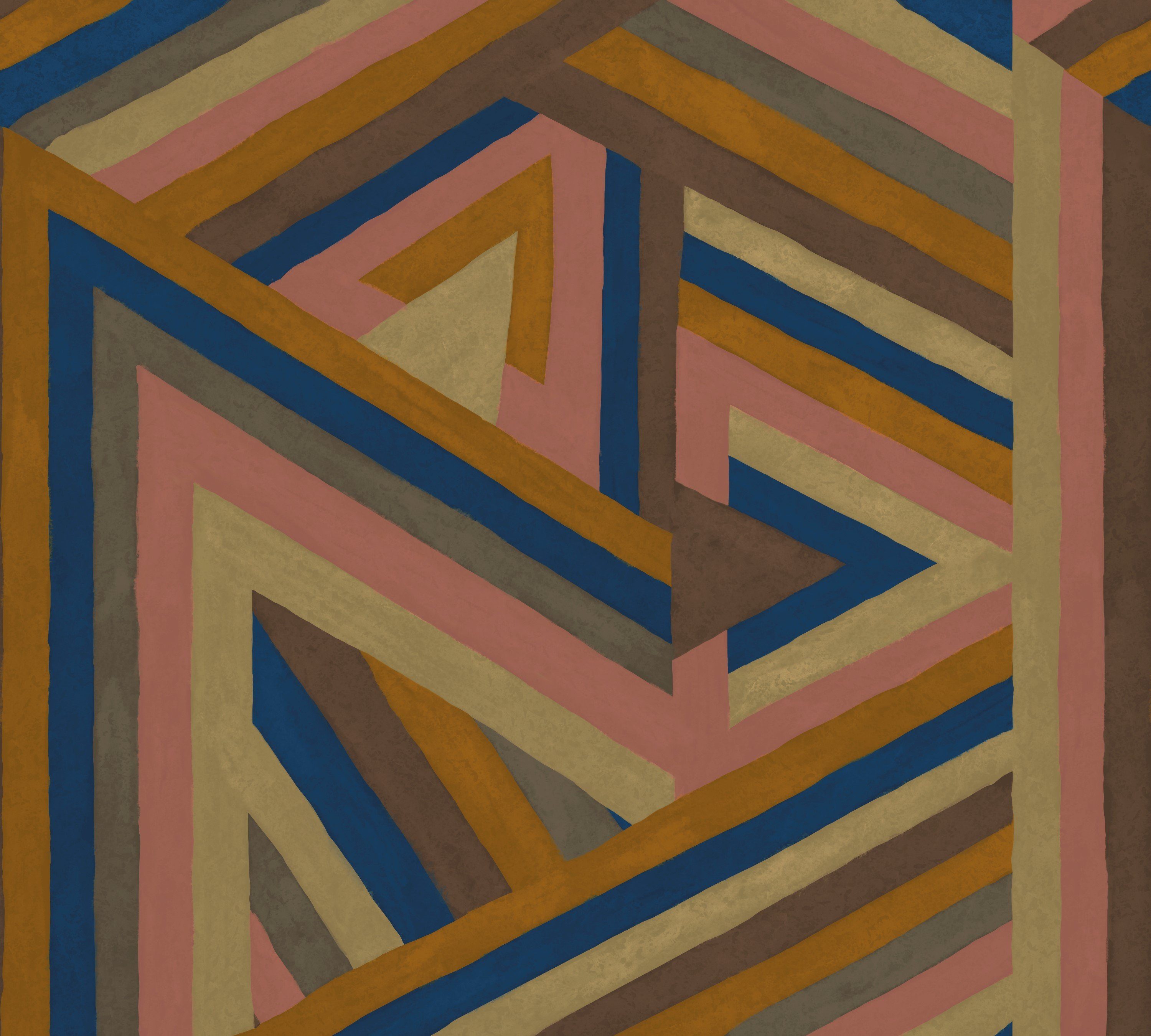 LOOKS by Wolfgang Joop Fototapete Triangles, texturiert, 3D-Optik, (1 St), 300x270cm