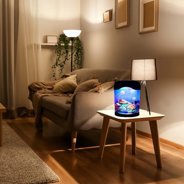 DOPWii LED Schreibtischlampe Jellyfish Light, USB Buntes Nachtlicht Geschenk für das Schlafzimmer