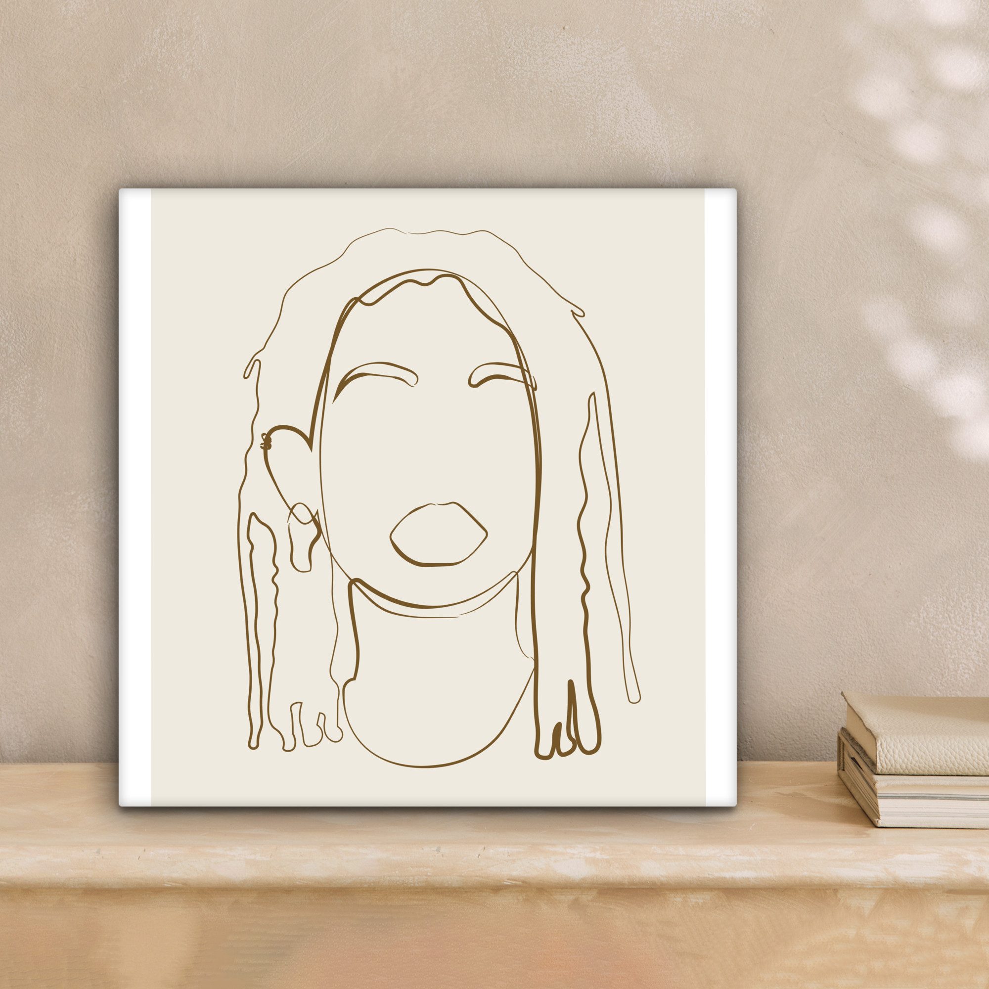OneMillionCanvasses® Leinwandbild Frauen - Text - günstig online kaufen