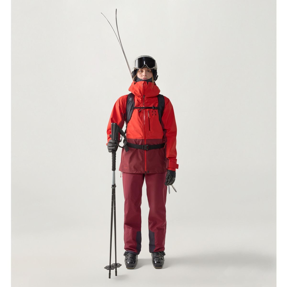 Haglöfs Skihose Alper Proof Pant Women Robuste und wetterfeste Damenhose für vielseitige Outdoor-Abenteuer