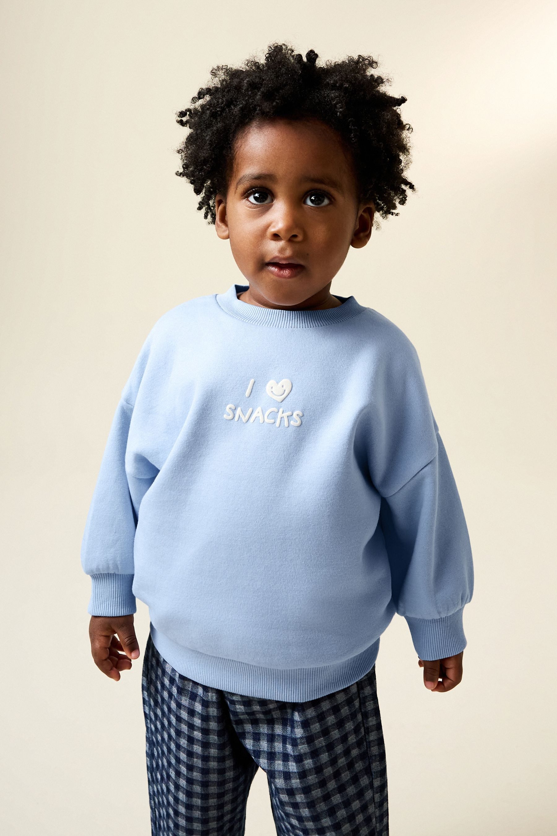 Next Sweater Sweatshirt mit Rundhalsausschnitt und Print (1-tlg)