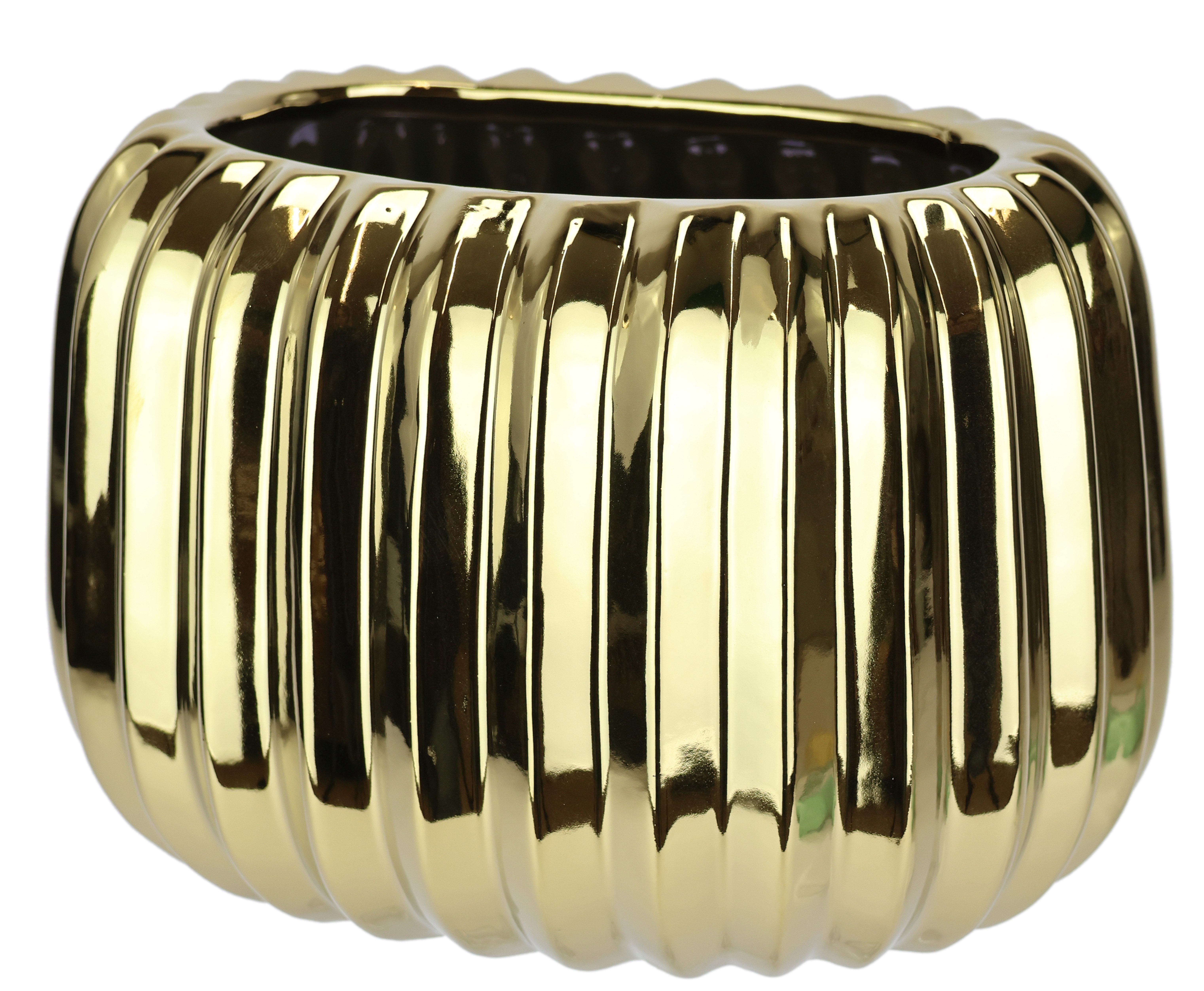 I.GE.A. Dekovase Vase aus Keramik (1 St), Dekovase Blumenvase Modern für Ti günstig online kaufen