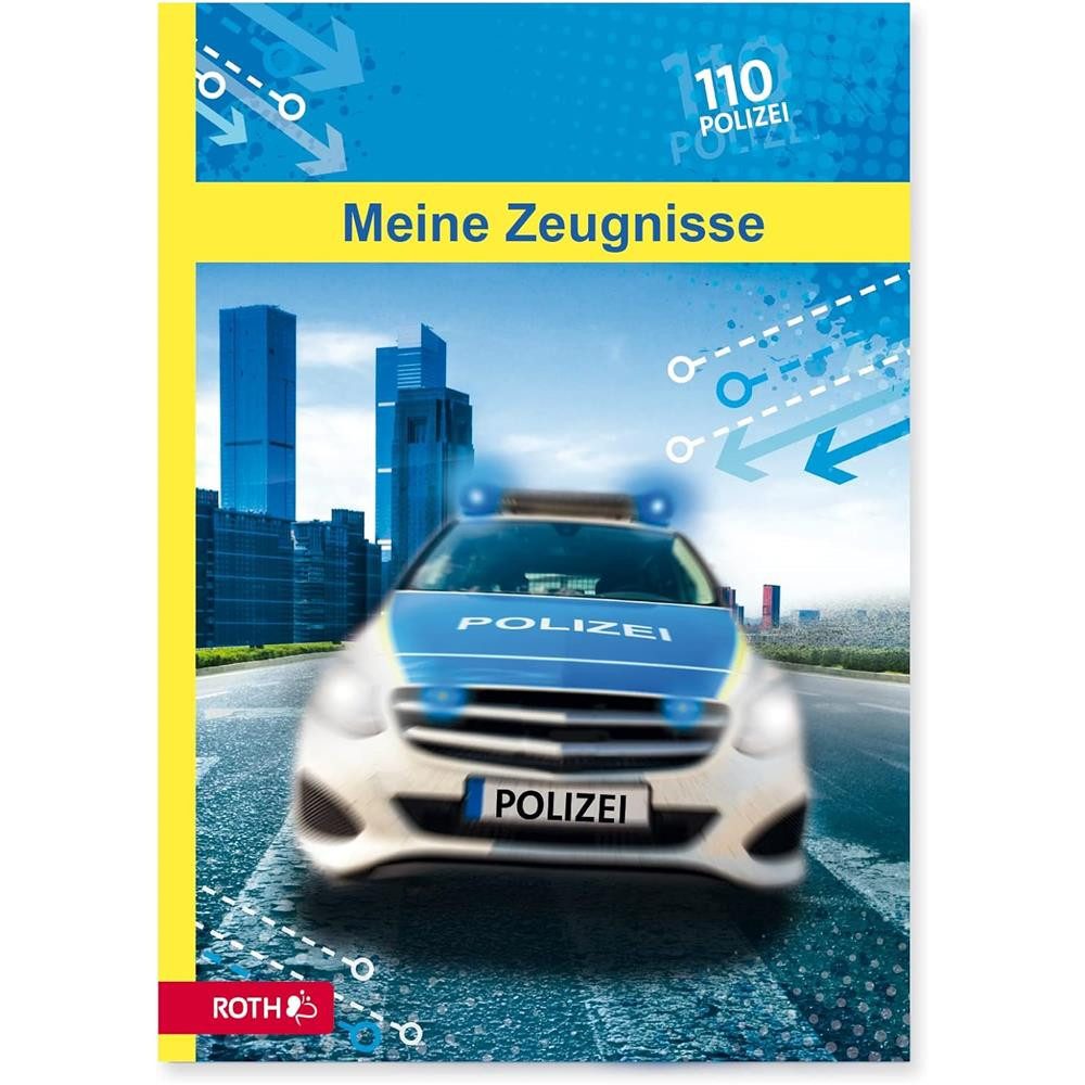 Roth Organisationsmappe Zeugnismappe A4 Polizei 110