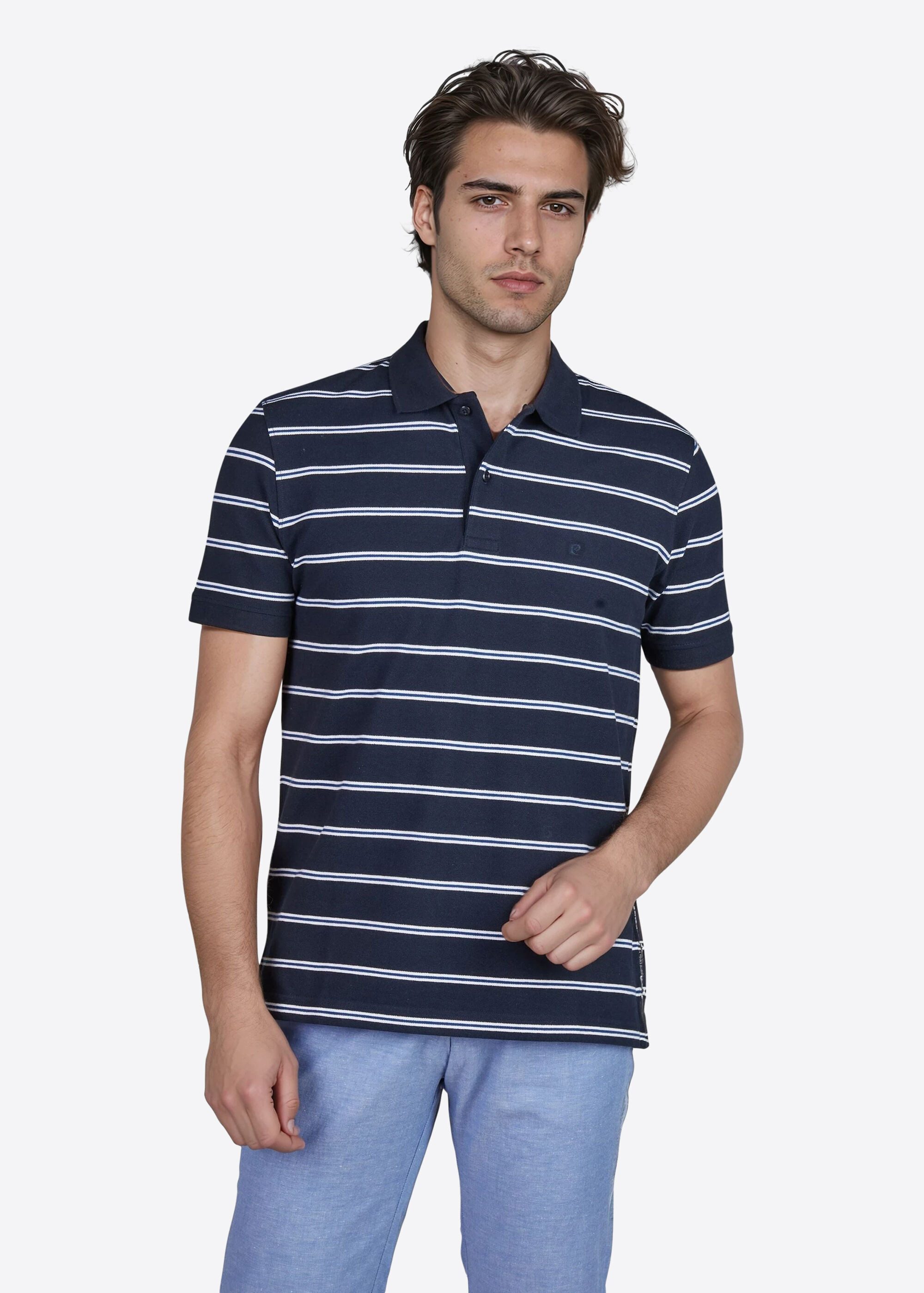 Pierre Cardin Poloshirt (1-tlg) mit klassischem Polo-Kragen