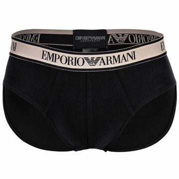 Emporio Armani Slip Herren Slips, 3er Pack - CORE LOGOBAND, Briefs