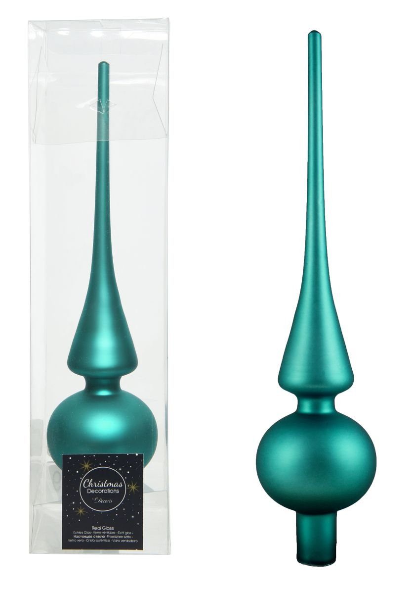 JACK Christbaumspitze Christbaumspitze Echt Glas 26 x 6 cm Matt Glanz Weihn günstig online kaufen