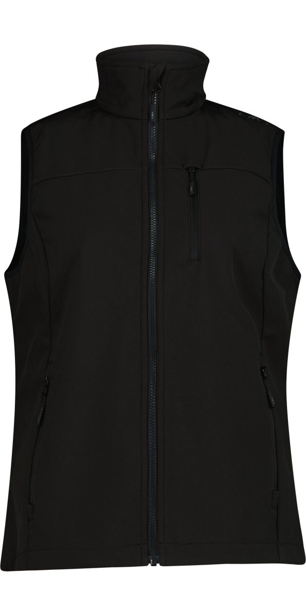 CMP Softshellweste WOMAN VEST für Wandern und andere Outdoor-Aktivitäten, Westen-Schnitt