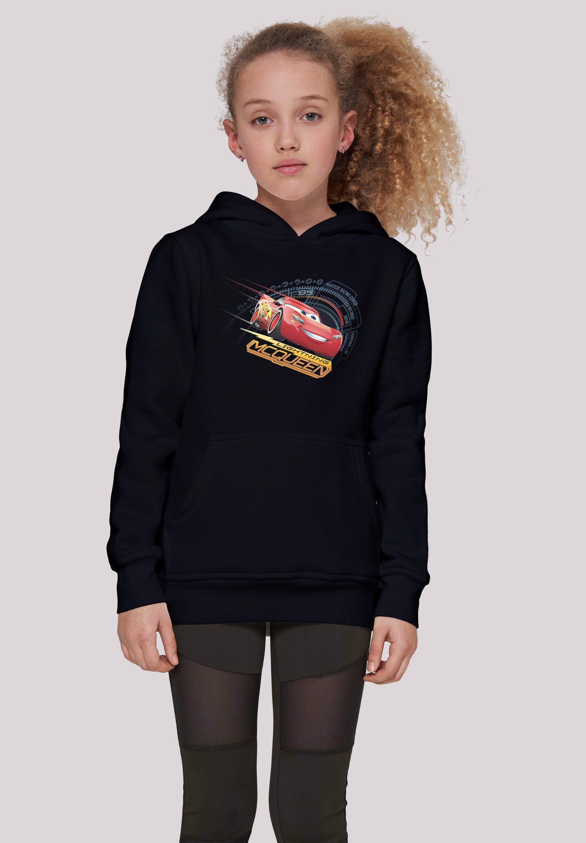 F4NT4STIC Sweatshirt Disney Cars McQueen Lightning schwarz Kinder,Premium Unisex Merch,Jungen,Mädchen,Bedruckt