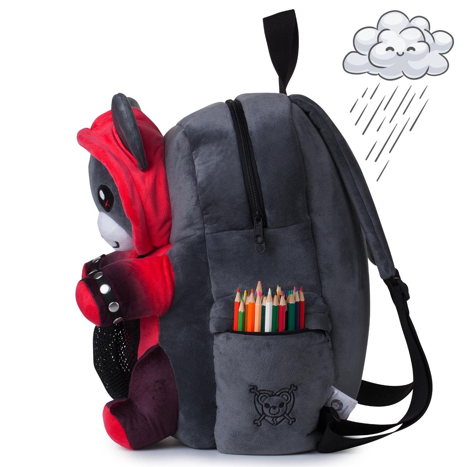 Corimori Rucksack Große Kuscheltier Plüsch Tasche (Einhorn und Bär), Flausc günstig online kaufen