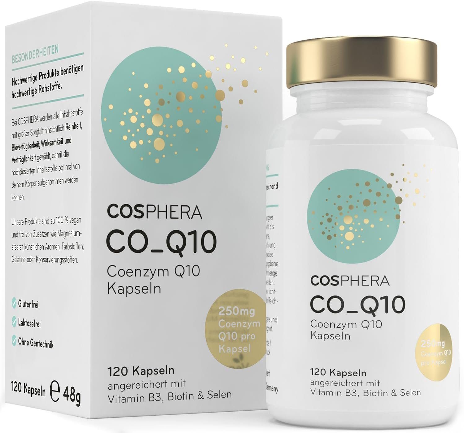 Körperpflegemittel Cosphera Coenzym Q10 Kapseln