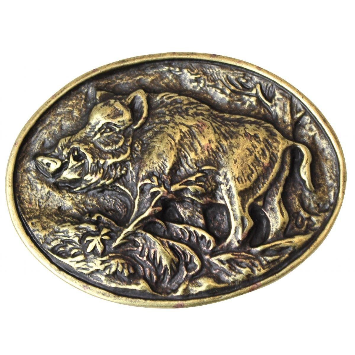 BELTINGER Ремниschnalle Wildschwein 4,0 cm - Buckle Wechselschließe Ремниschließe 40mm - für (1-St)