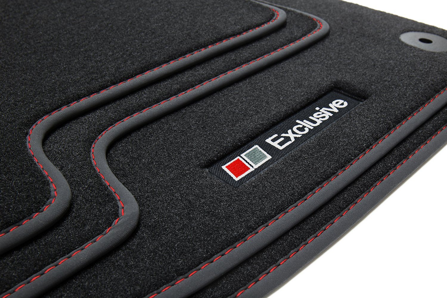 tuning-art Auto-Fußmatten A47 Automatten Set passgenau für Audi A6 4G C7 Avant 2011-2018