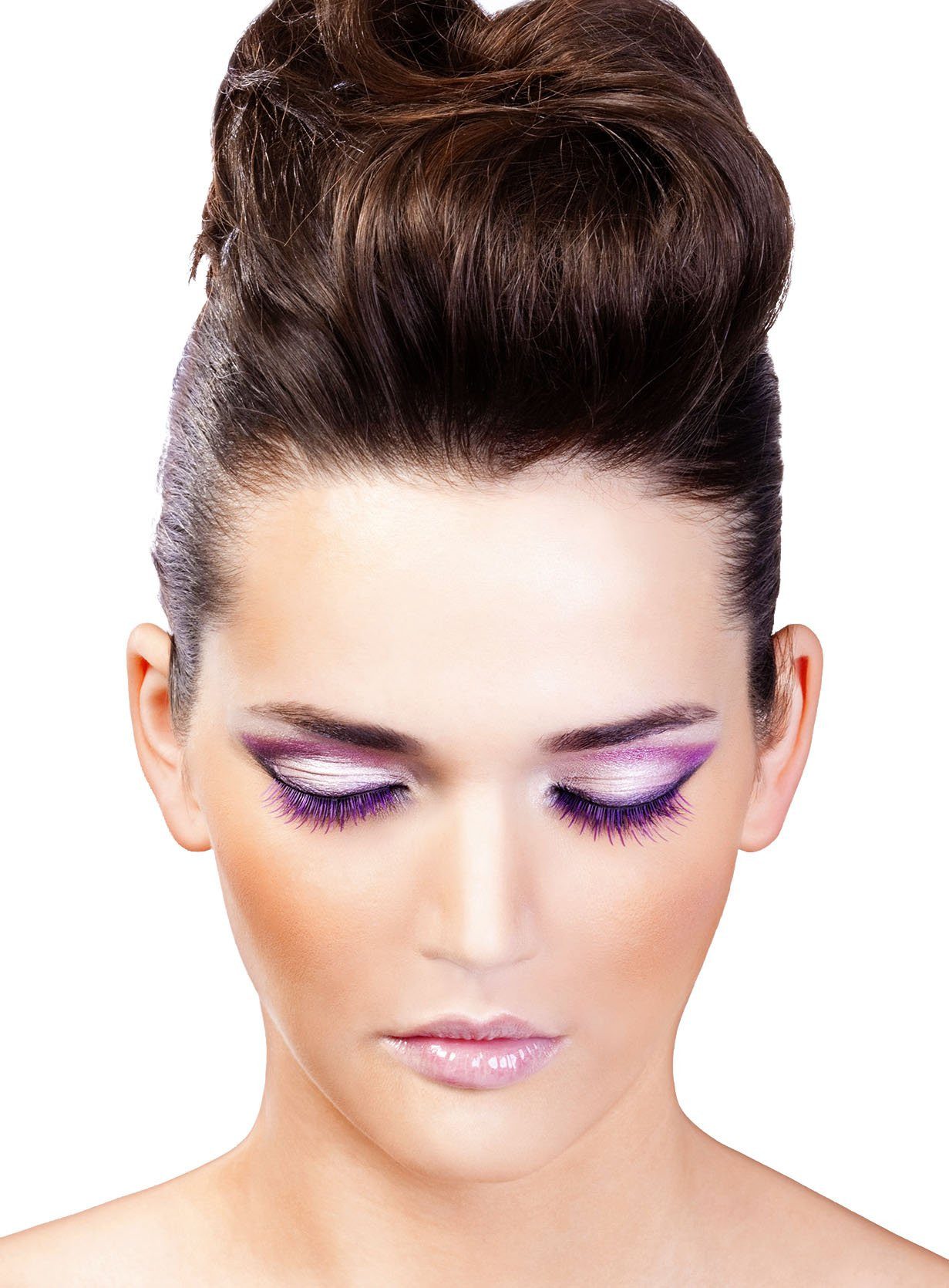 Metamorph Bandwimpern Twist, Extravagante lilafarbene Wimpern