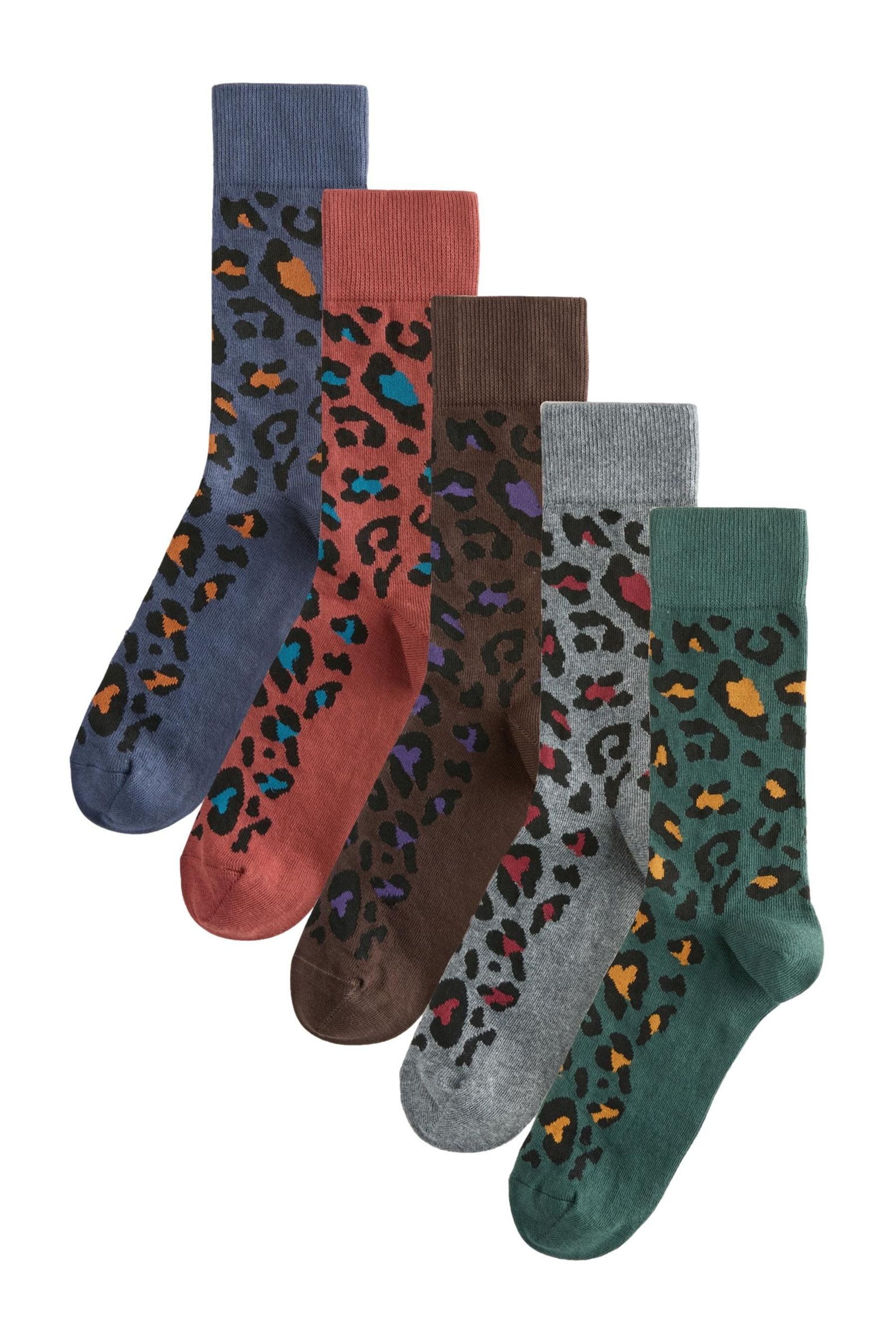 Next Kurzsocken Gemusterte Socken, 5er-Pack (5-Paar) günstig online kaufen