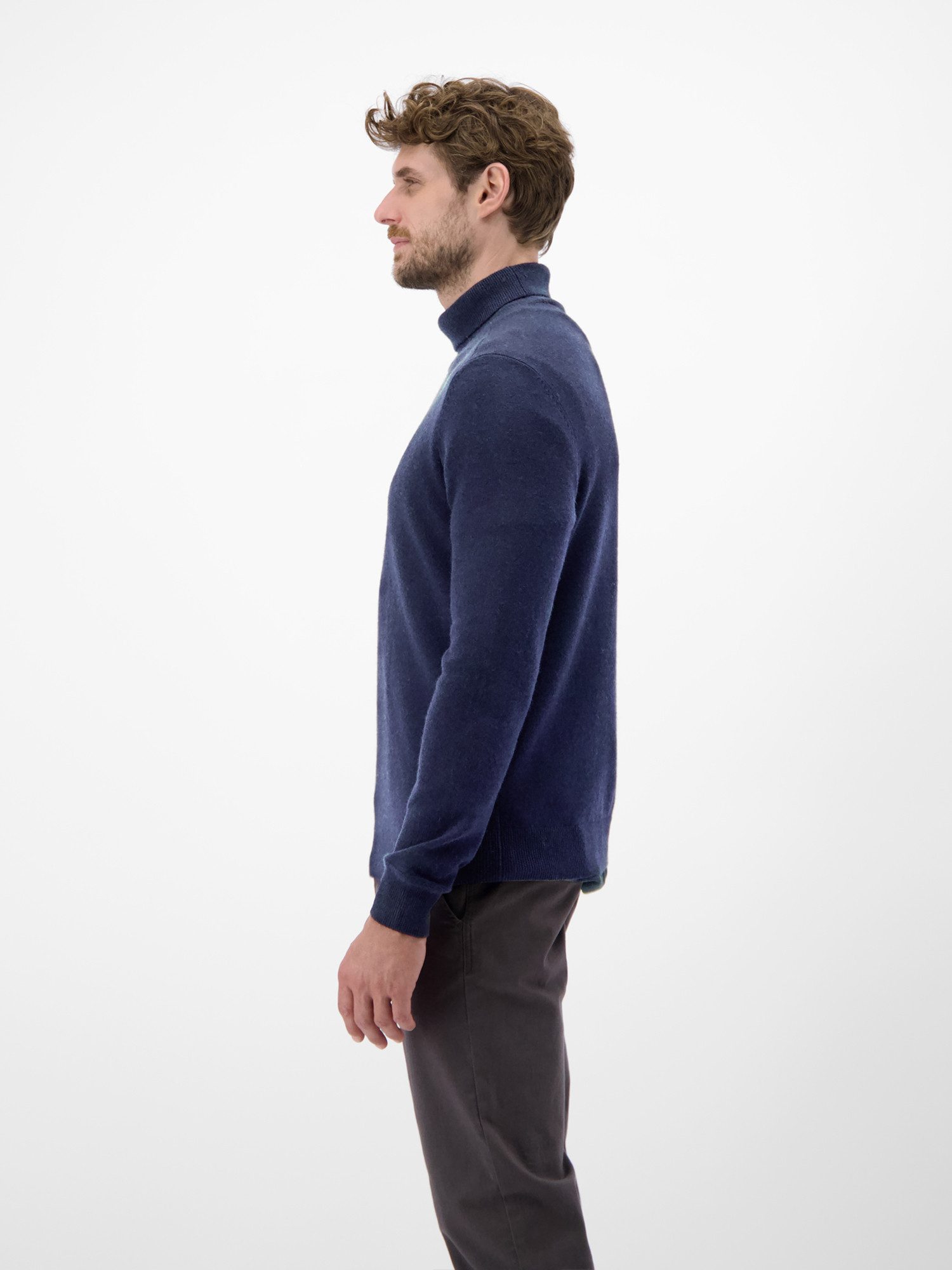LERROS Rollkragenpullover Herren Rollkragenpullover - lässige Optik, wärmender