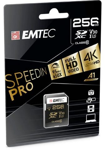 EMTEC »microSD UHS-I U3 V30 SpeedIN PRO« Spe...