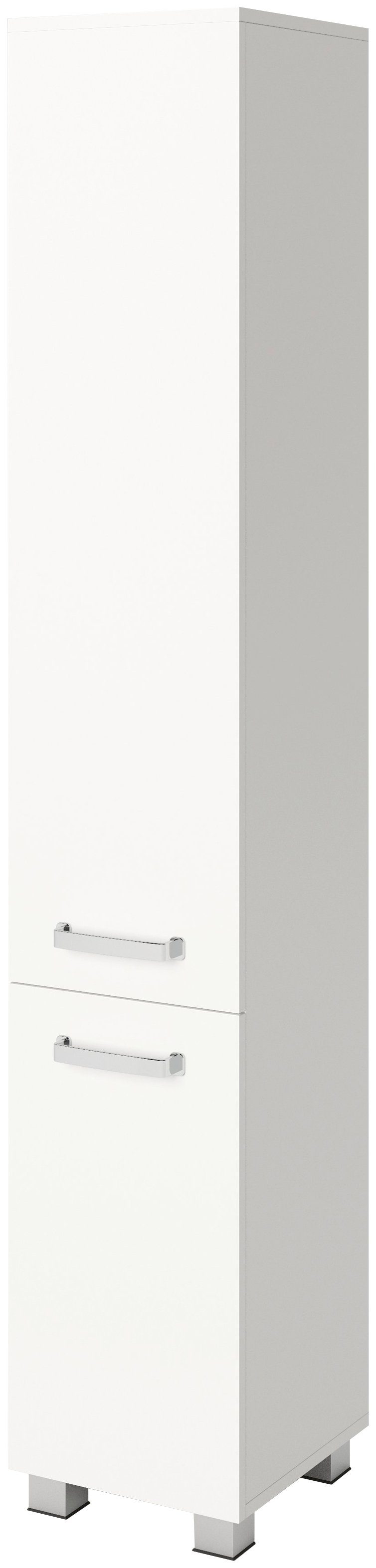welltime Hochschrank Cosmo BxTxH: 30x32,5x171,5 ca. weiß weiß Fächer | verschiedene 6 cm, Farben