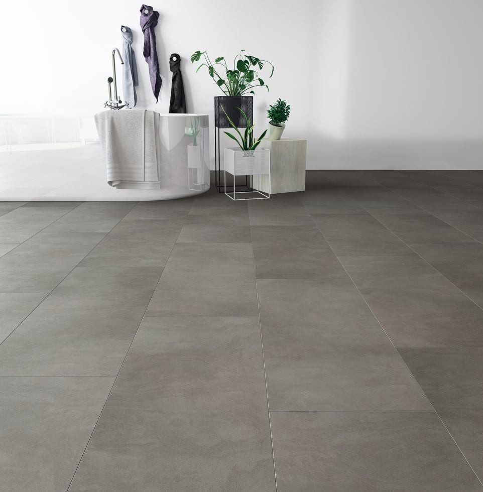 Classen Vinylfliesen Classen Neo Vario Beton 118 x 39,2 cm dunkelgrau