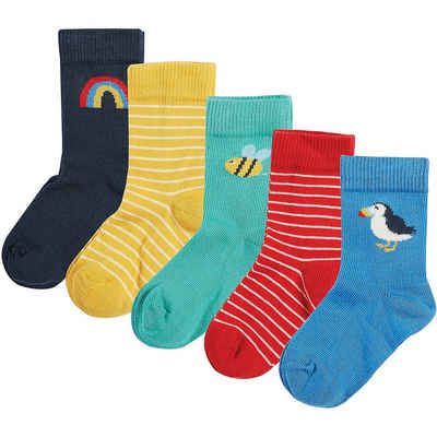 frugi Socken »Baby Socken FINLAY, 5er- Pack, Organic Cotton«