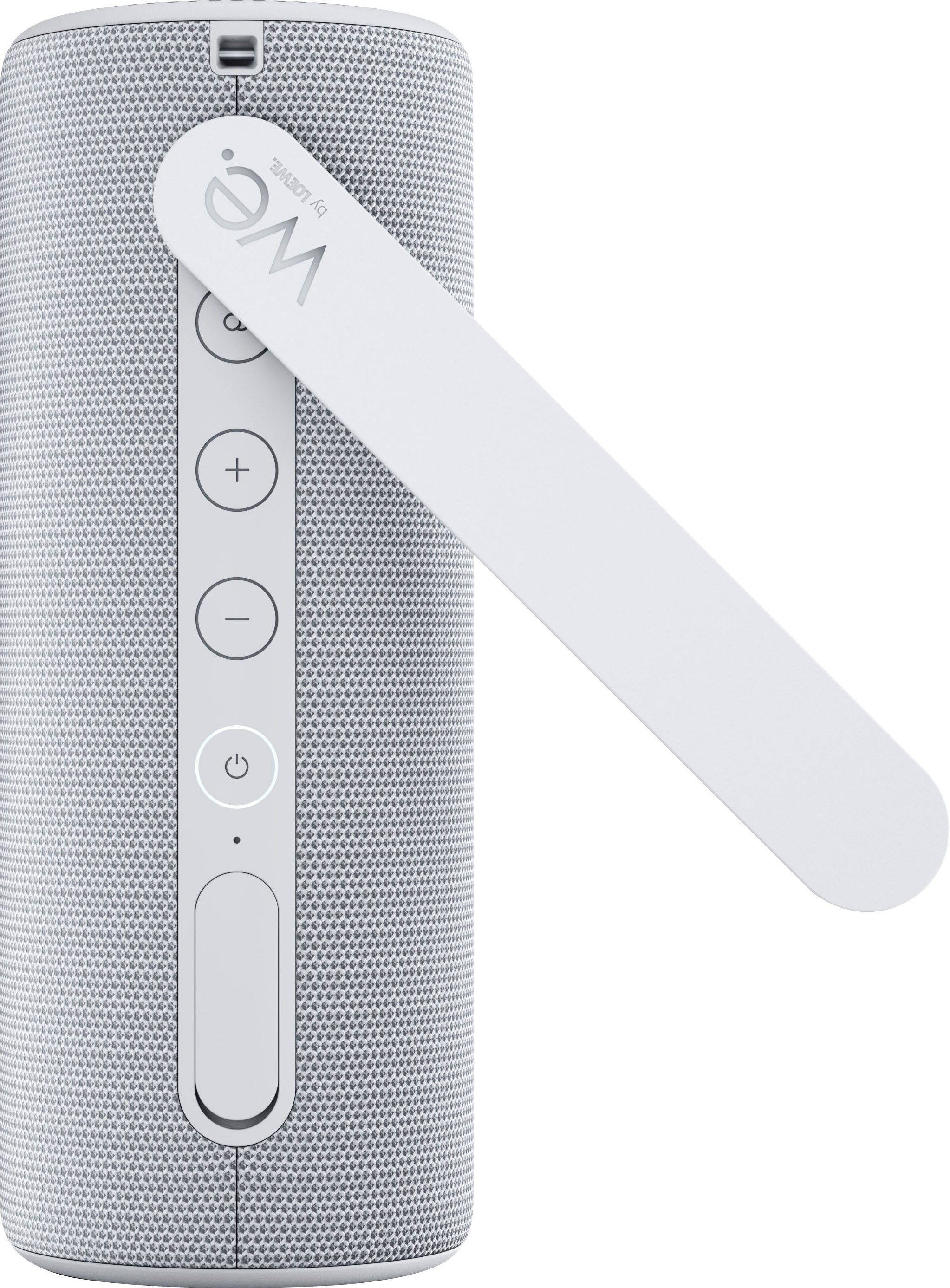 We. By Loewe We. HEAR Bluetooth-Lautsprecher grau AVRCP 1 Portabler- (A2DP Bluetooth, 40 Bluetooth, Cool W)