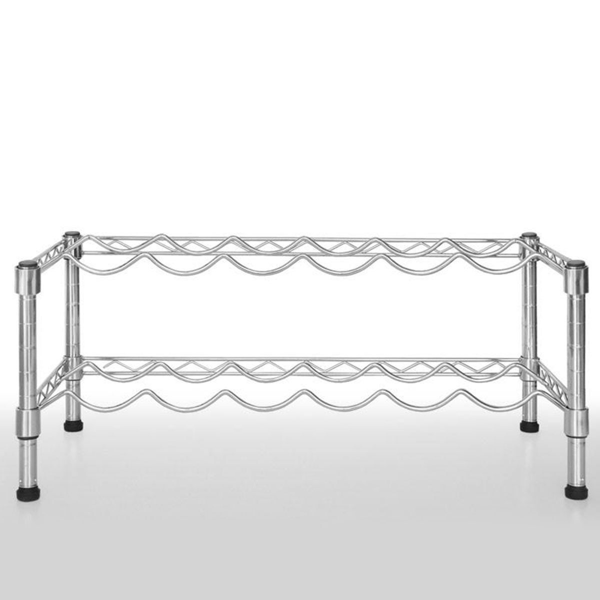 Karat Weinregal Verchromt, Flaschenhalter, zwei Varianten, günstig online kaufen