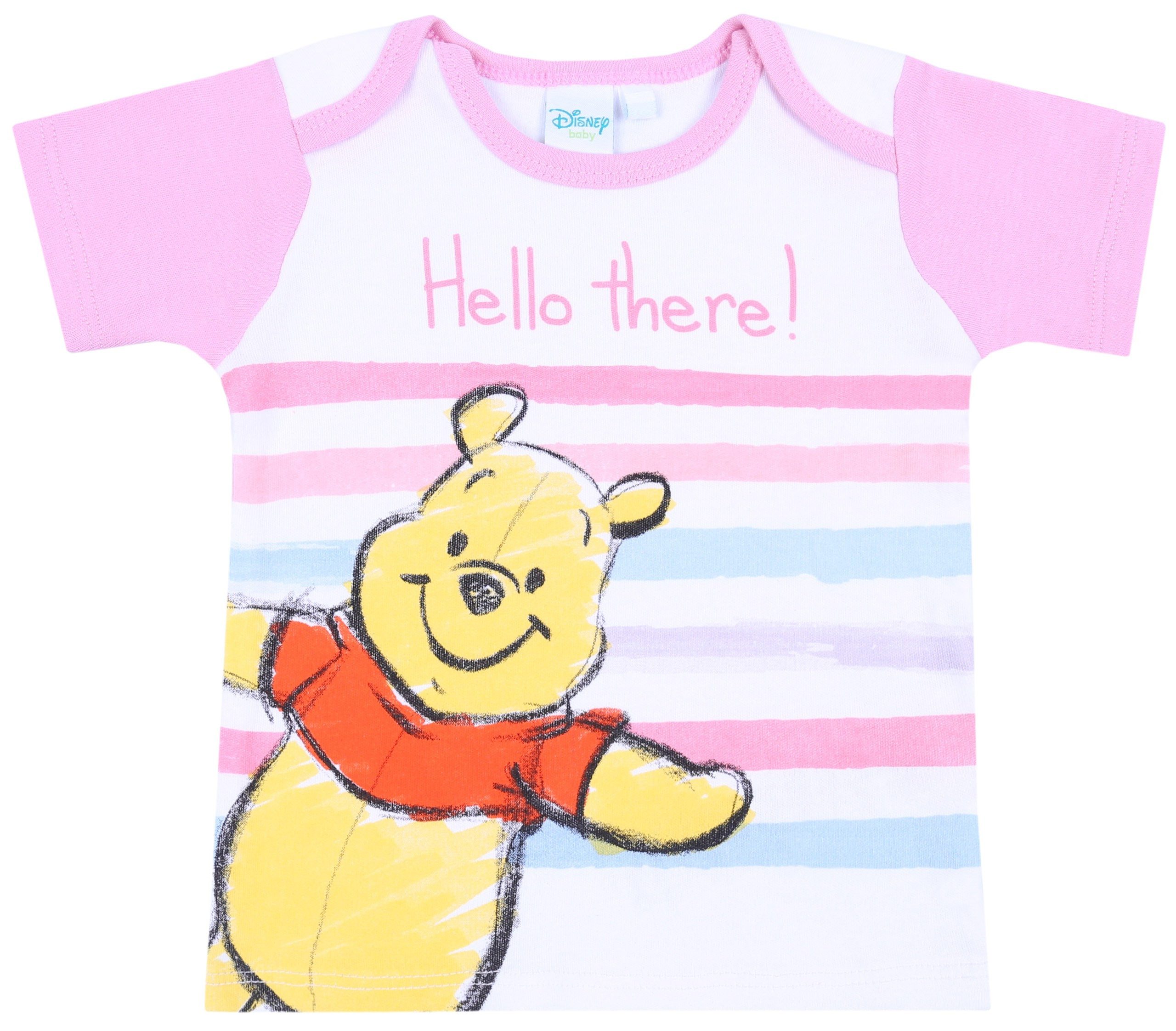 Sarcia.eu Kurzarmbluse Beige-rosa T-Shirt Winnie the Pooh Disney 12 Monate