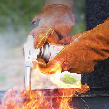 Atäsi Grillhandschuhe Grillhandschuhe,Schweißhandschuhe, hitze- und verschleißfest