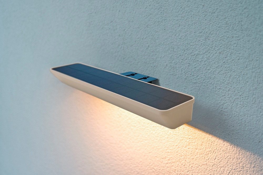 Radius LED Solarleuchte ABSOLUT Solar Light, wasserdicht für Außen und Garten, LED fest integriert, Warmweiß