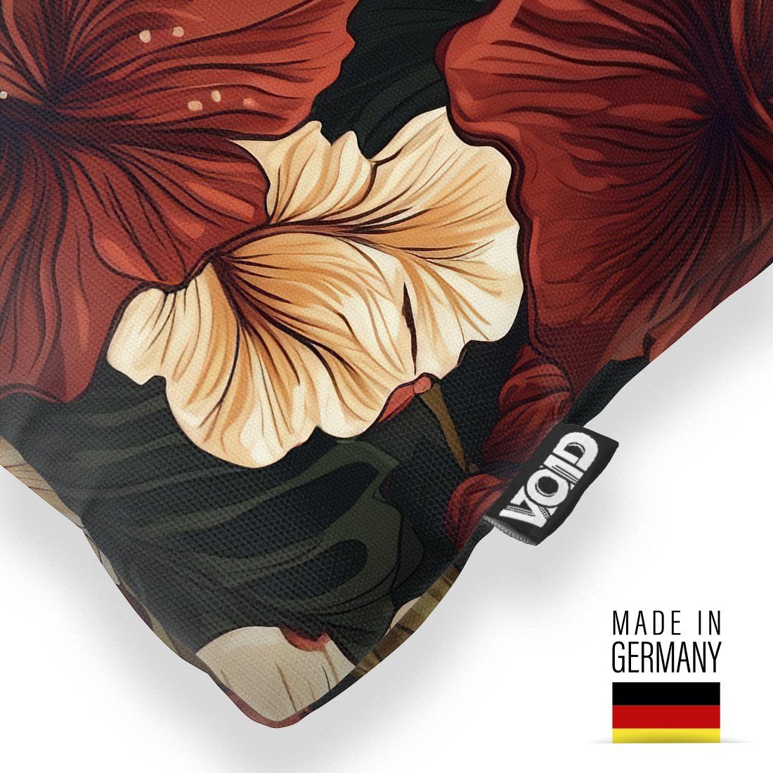 VOID Kissenbezug, (1 Stück), Hibiskus Eibisch günstig online kaufen