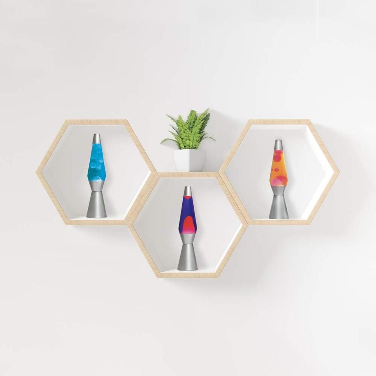 I-TOTAL Lavalampe I-TOTAL® - Lavalampe Magie Lavaspektakel: Einzigartig Azul