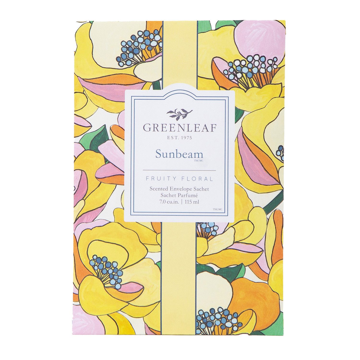 Greenleaf Anti-Geruchs-Säckchen Sunbeam (1-St), Duft Sachets aus parfümierter Tonerde 115 ml