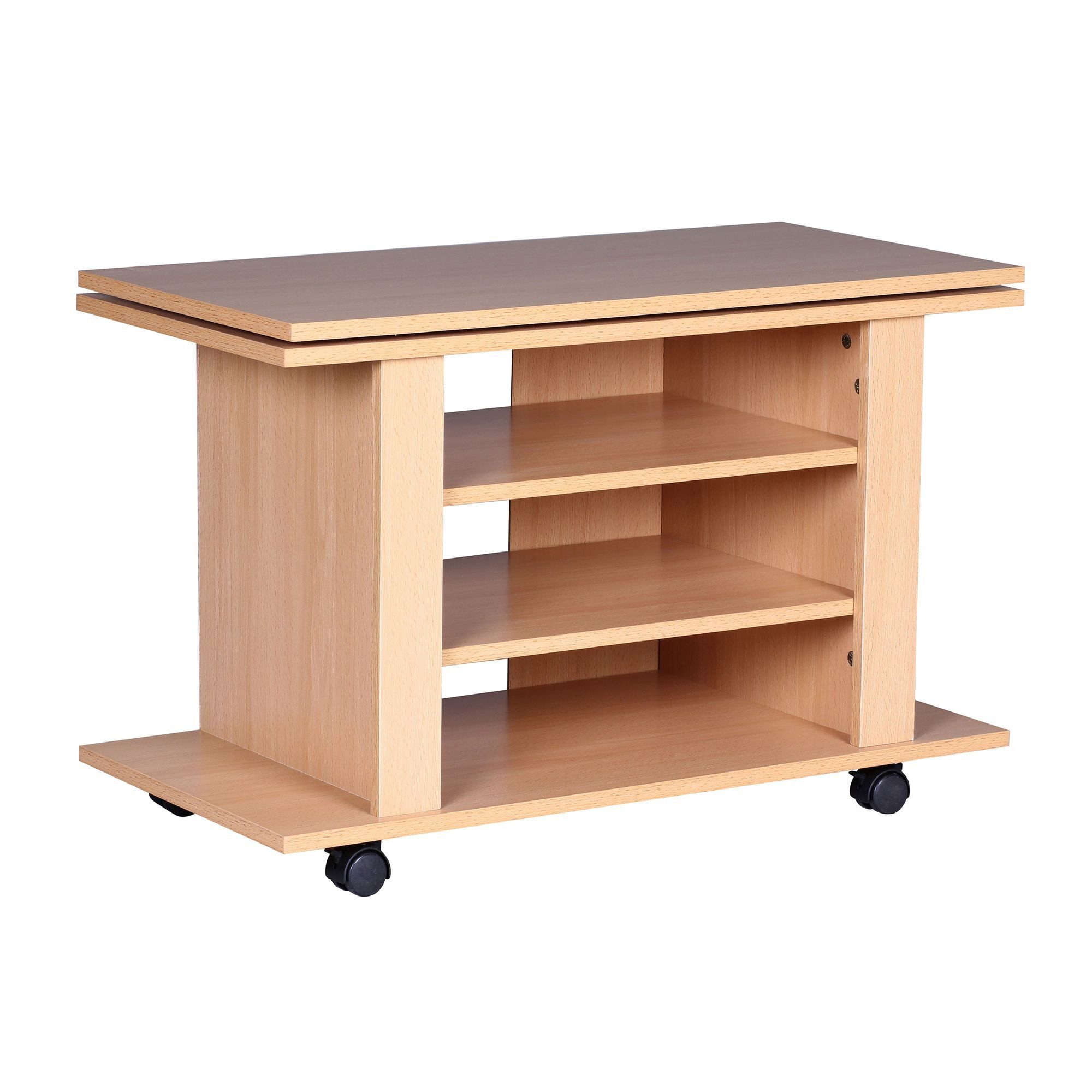 FINEBUY Lowboard FB36667 (Buche 75x38x51, TV-Board günstig online kaufen