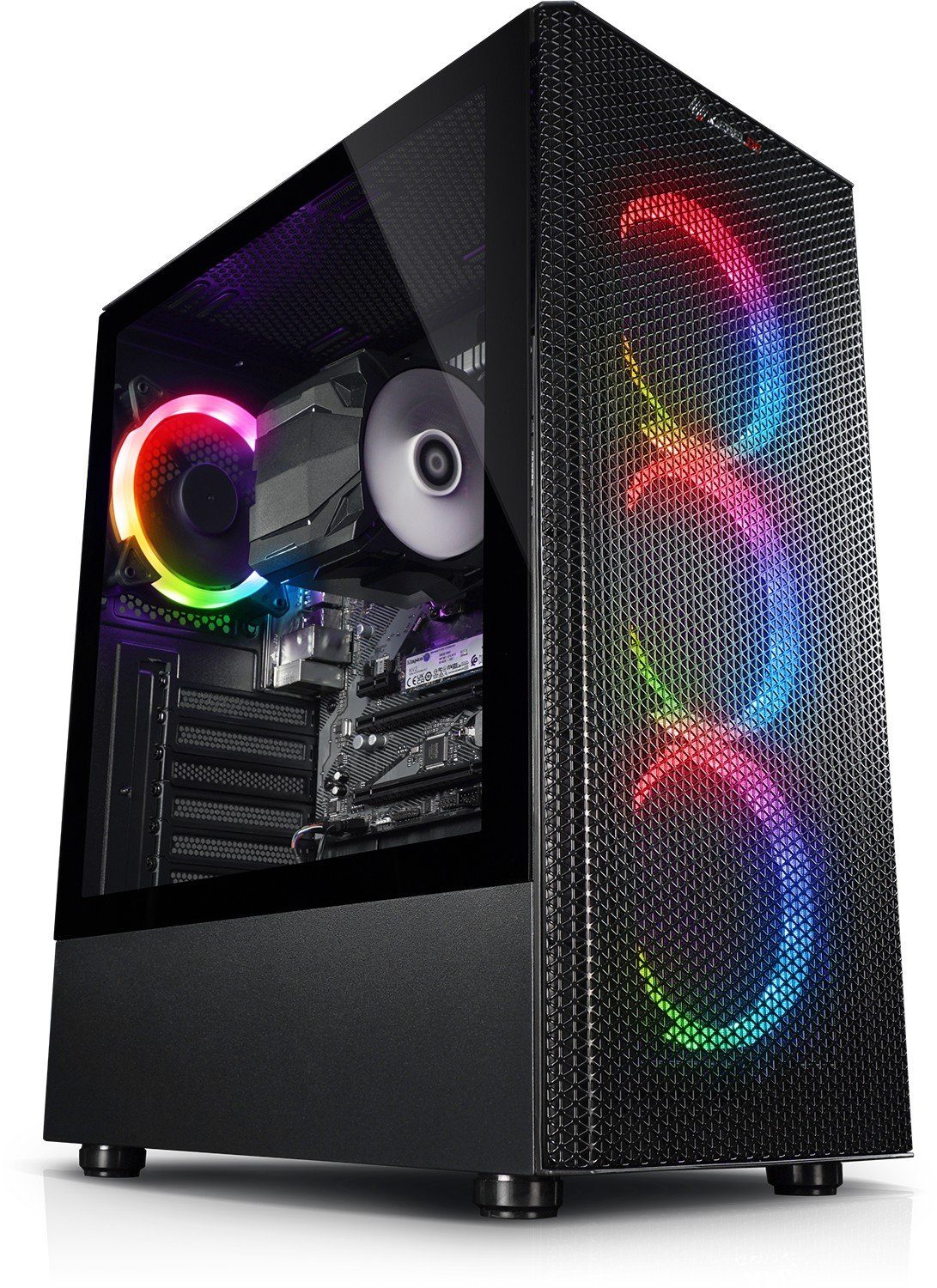 Kiebel Viper V Gaming-PC (AMD Ryzen 5 AMD Ryzen 5 5600G, Radeon Vega, 32 GB RAM, 1000 GB SSD, Luftkühlung, ARGB-Beleuchtung)