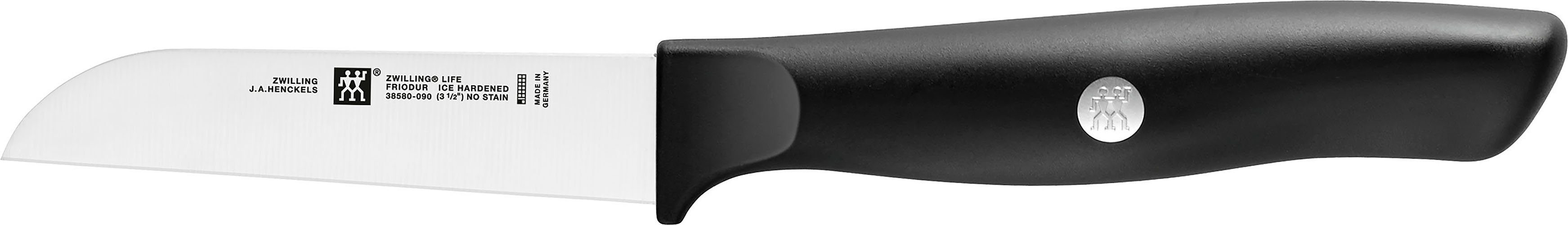 Zwilling Gemüsemesser ZWILLING Life Gemüsemesser, 8 cm Schwarz Edelstahl Sonderschmelze | Gemüsemesser