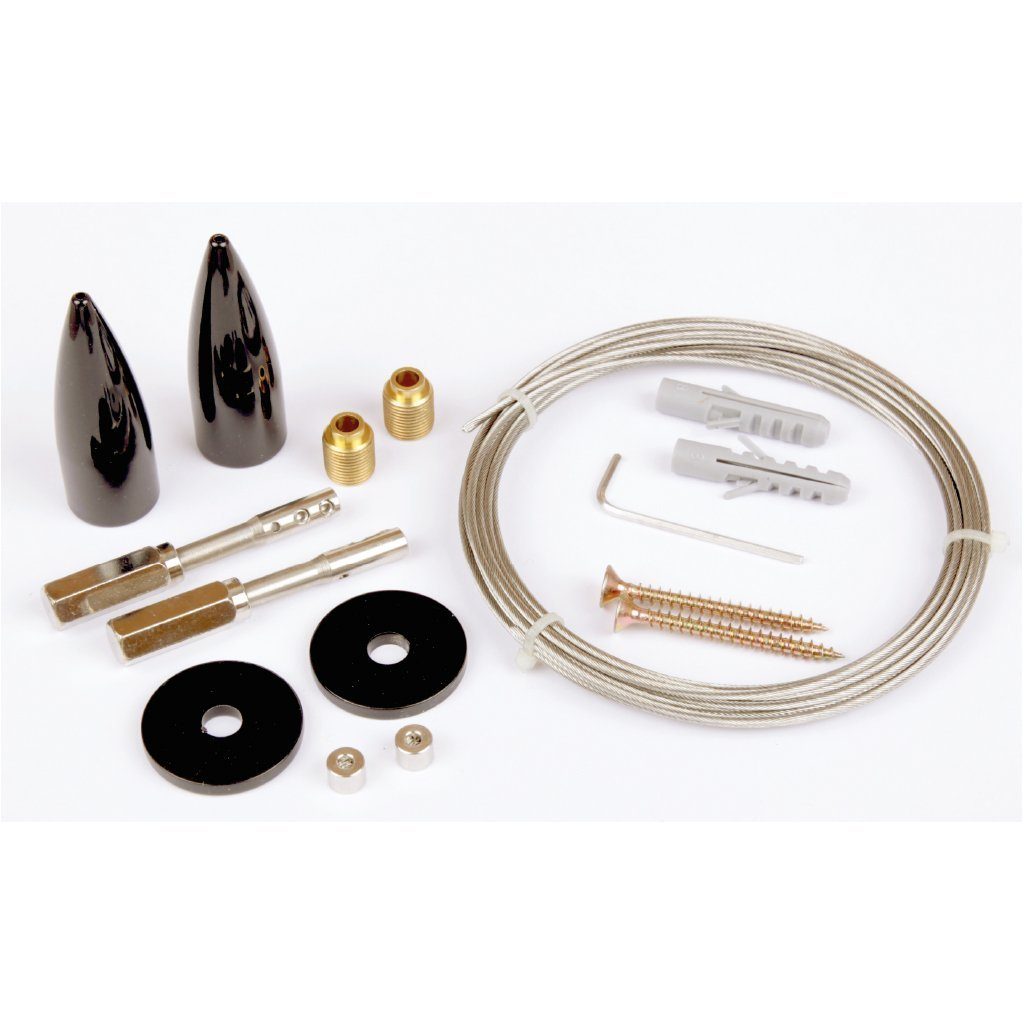 Bestlivings Seilspanngarnitur Wand zu Wand, Gardinen, Vorhänge, Duschvorhänge, (1-St), Befestigungssystem Aufhängung, ideal geeignet für Gardinen