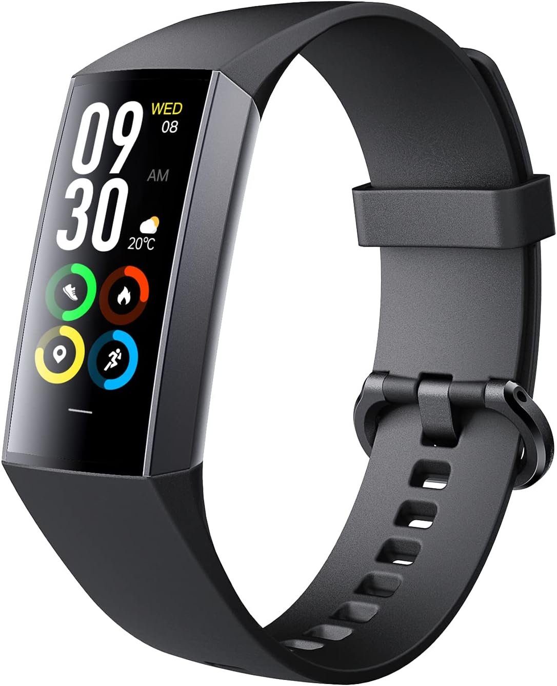 LAMA Smartwatch (1,01 Zoll, Android, iOS), Damen Herren, Smartwatch Fitness Uhr Wasserdichter,Herzfrequenzmesser