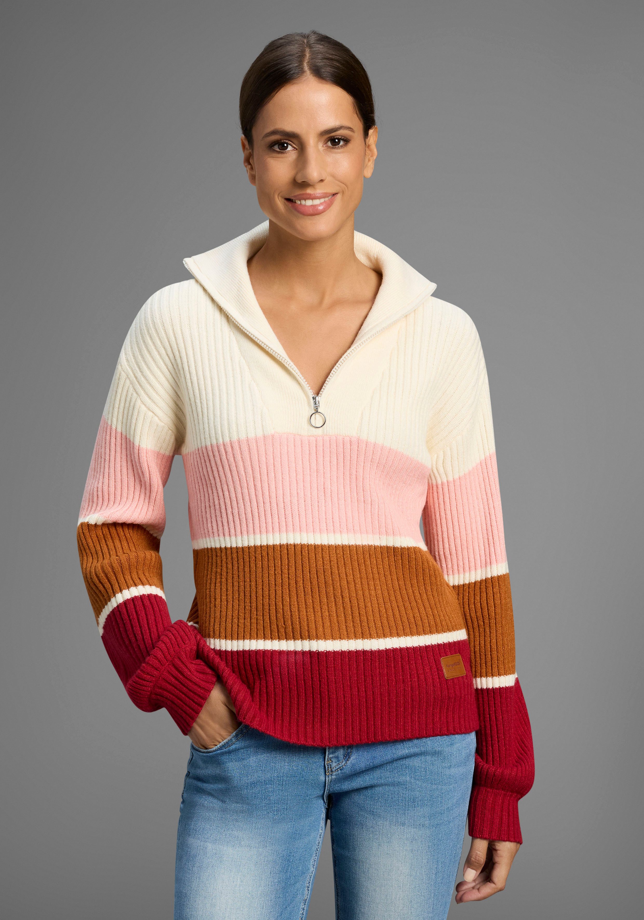 KangaROOS Troyer im Colorblock Design günstig online kaufen