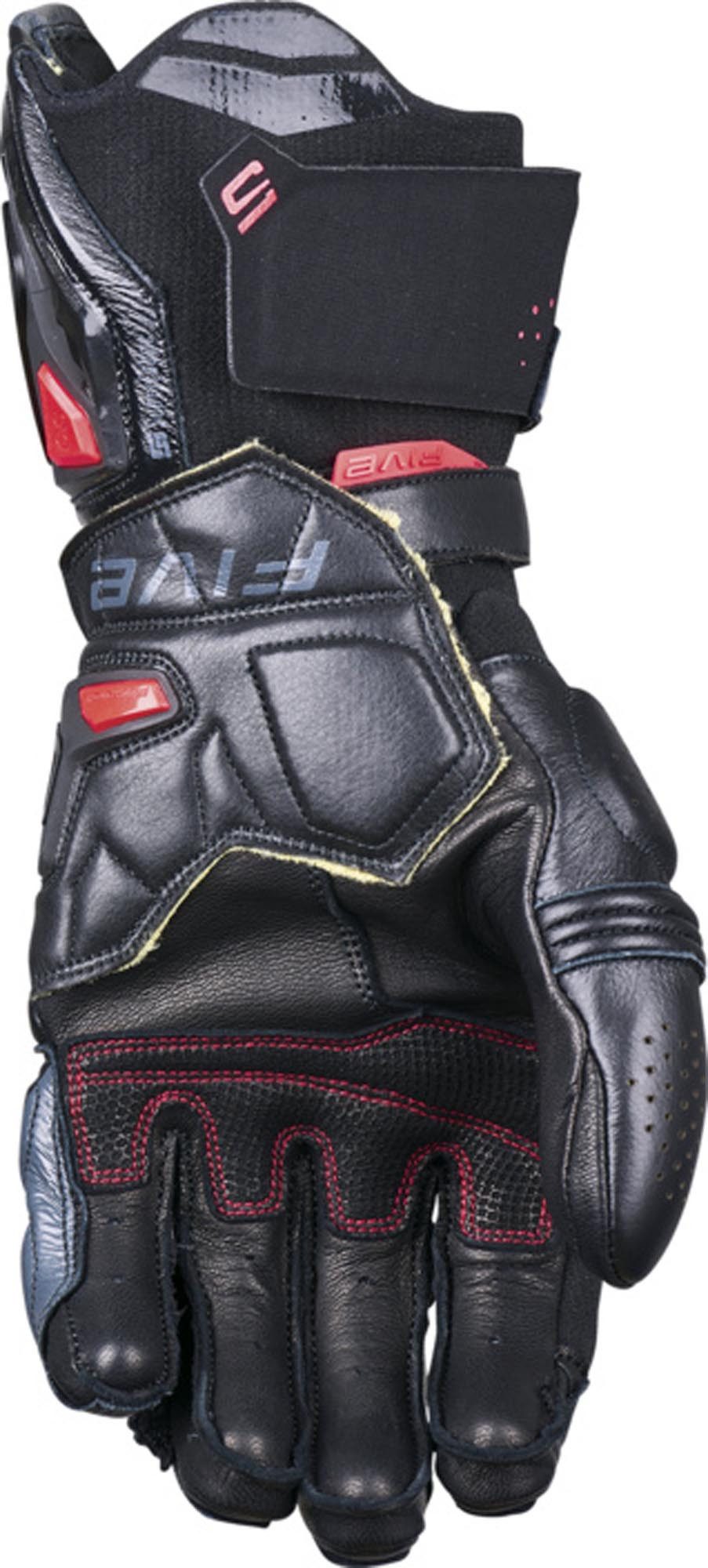 Five Motorradhandschuhe RFX1 Evo Motorrad Handschuhe mit Fingerbrücke,lange Stulpe