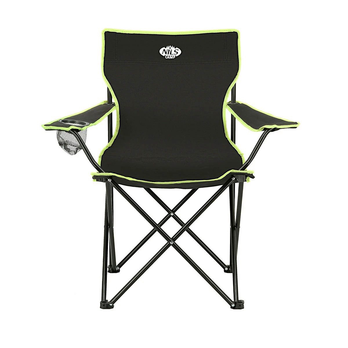 Nils Campingstuhl Faltbarer Anglerstuhl Stabiler Outdoor-Stuhl mit Tragetasche