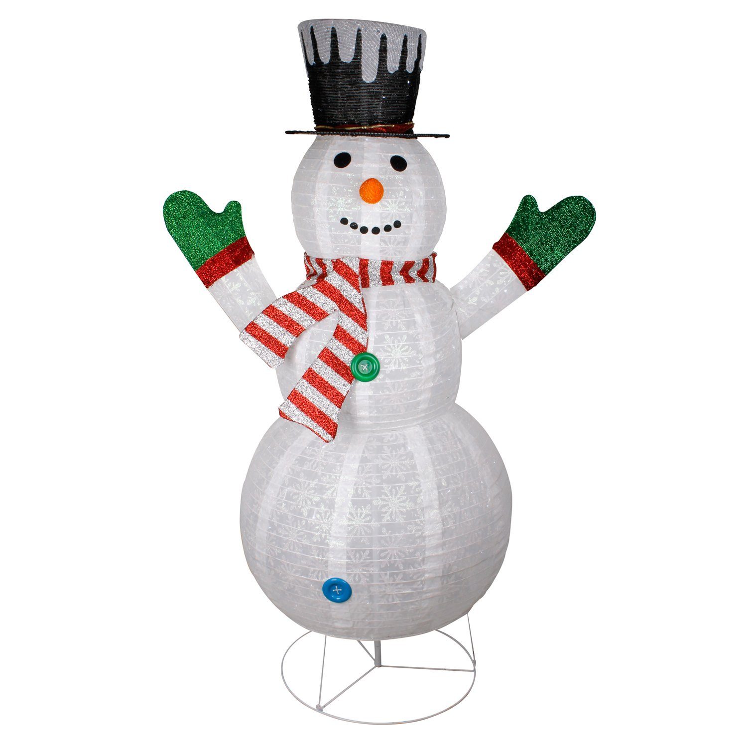 Mojawo Lichtervorhang XXL LED Schneemann / Weihnachtsmann 180CM 200 LEDs IP günstig online kaufen